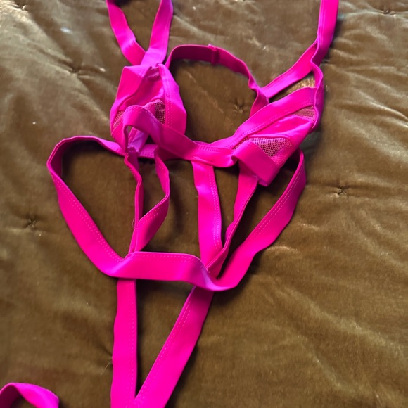 NWOT Hot Pink Unique Monokini - Picture 5 of 5